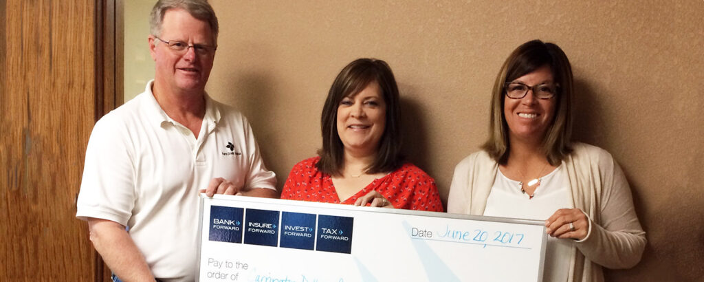Bank Forward Donates 1000 to Carrington Dollars for Scholars 1