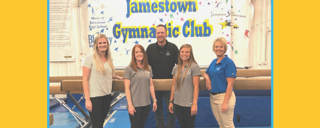 Website Jamestown Gymnastic Club 2020