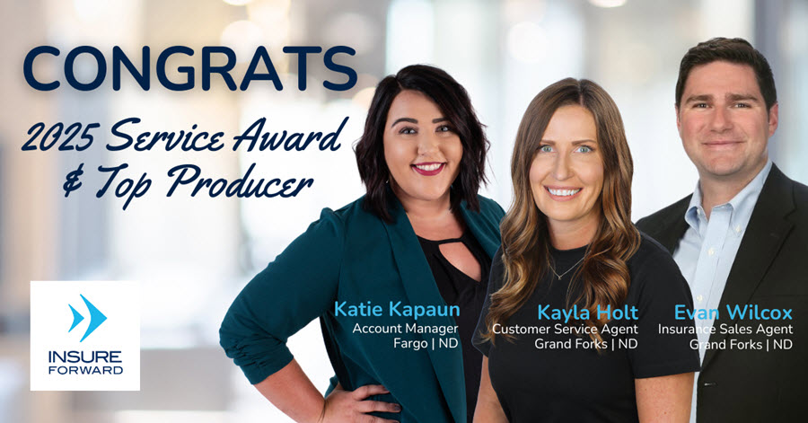 Katie Kapaun, Kayla Holt, Evan Wilcox