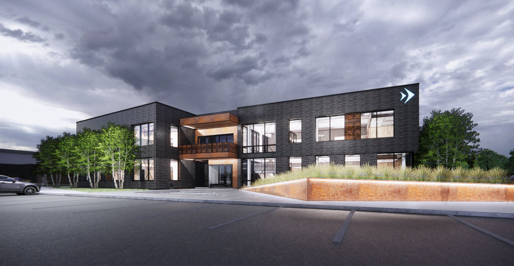 Admin Building Rendering